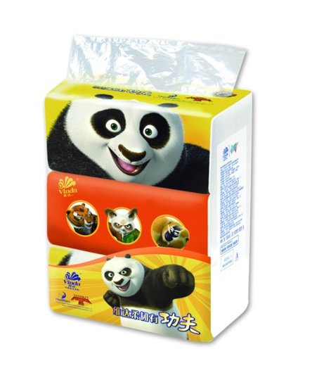 维达纸巾联袂功夫熊猫 “柔韧”功夫所向披靡