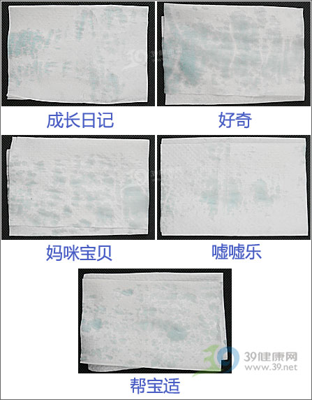 哪款纸尿裤最能吸？五款纸尿裤性能PK